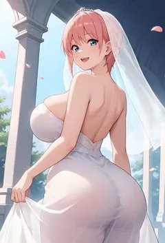 新婚娇妻穿着婚纱在醉酒老公旁边被公公后入